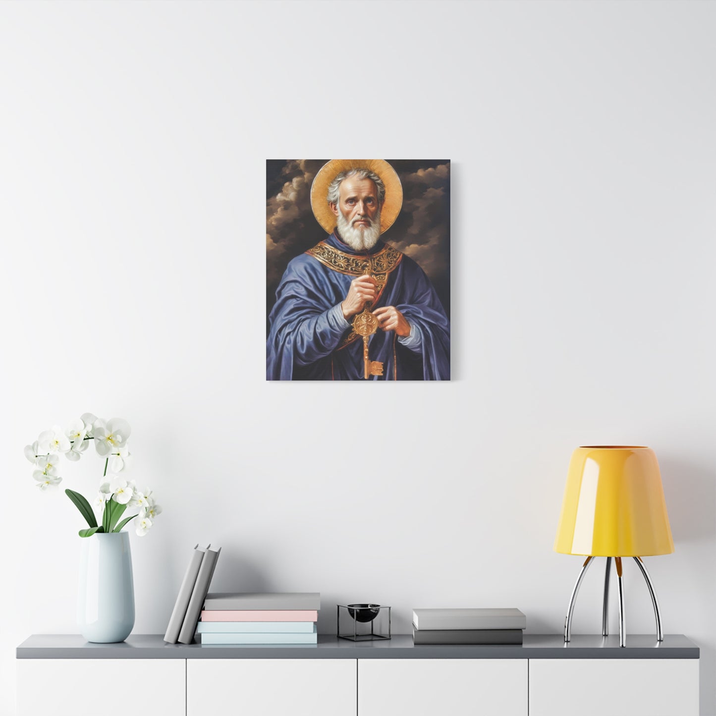 Ready To Hang - St. Peter Catholic Canvas Wall Art, Christian Decor