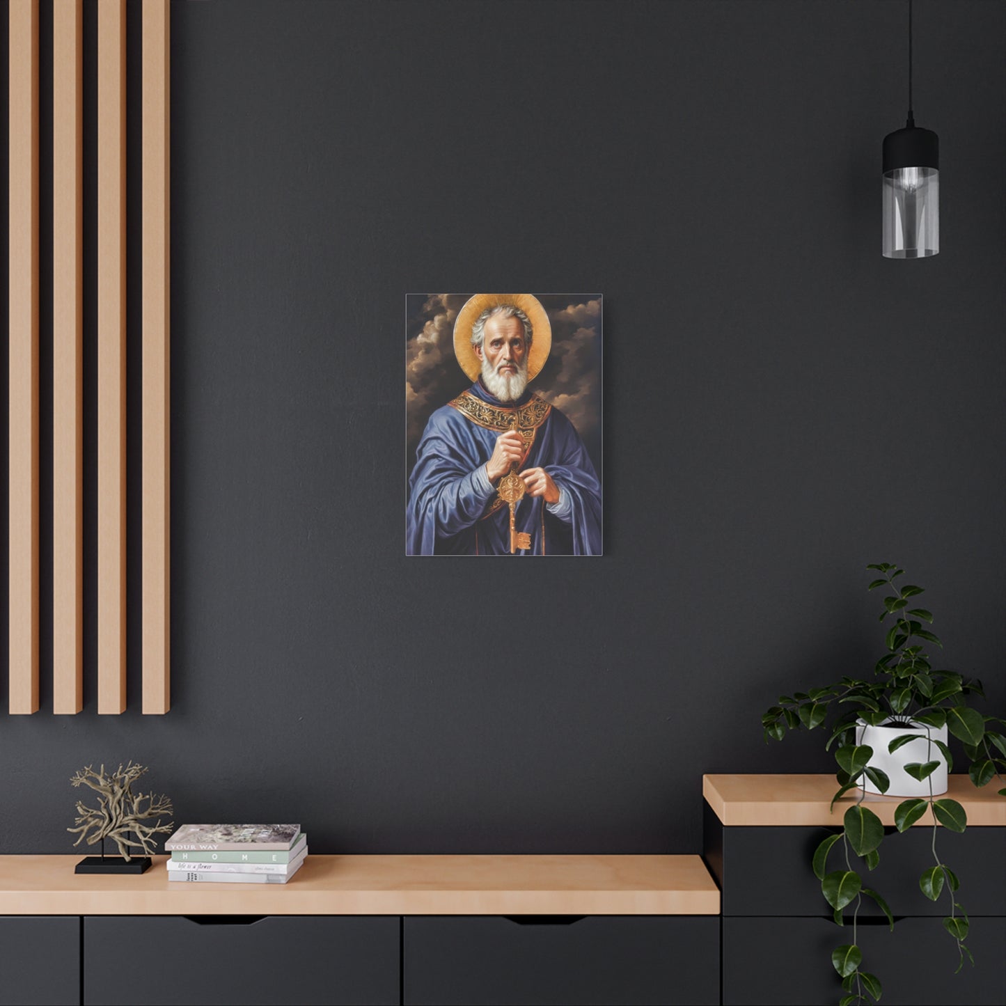 Ready To Hang - St. Peter Catholic Canvas Wall Art, Christian Decor