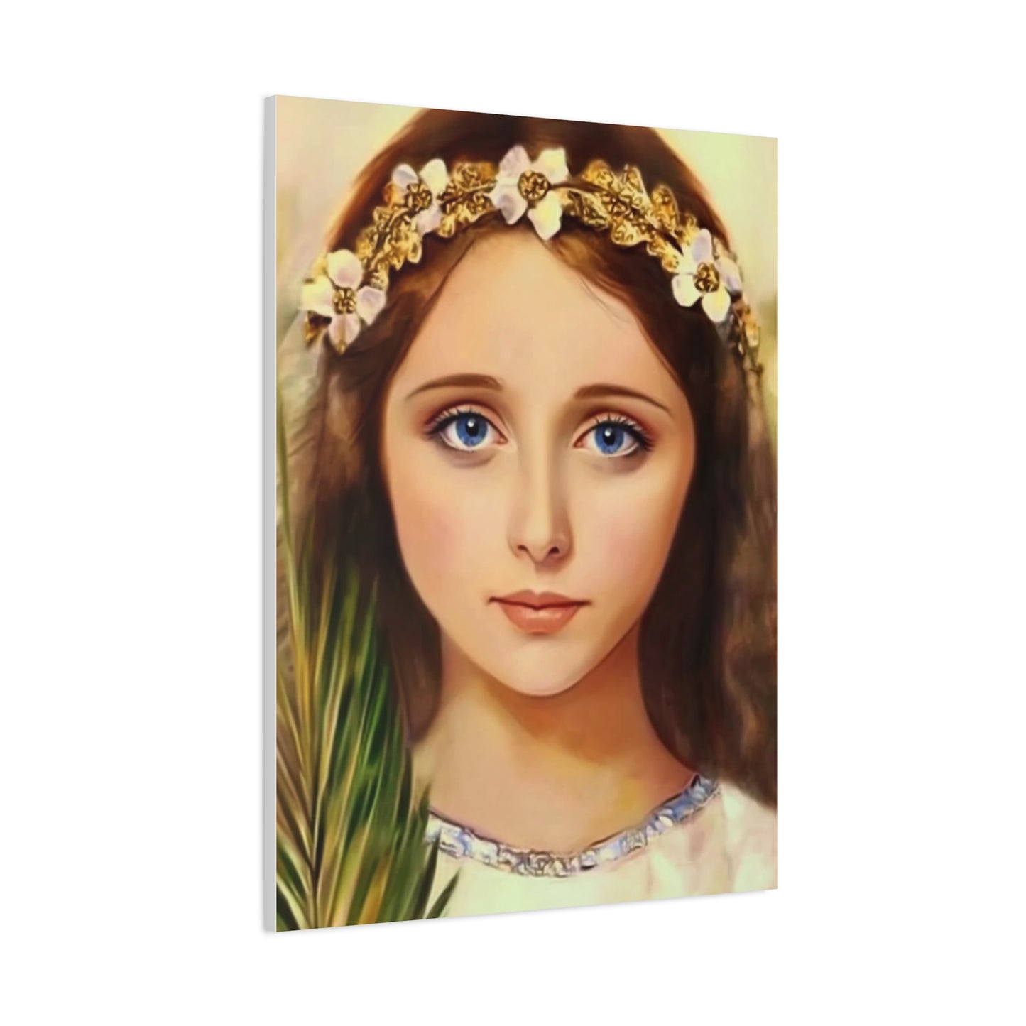 Ready To Hang - St. Philomena Catholic Canvas Wall Art, Christian Decor