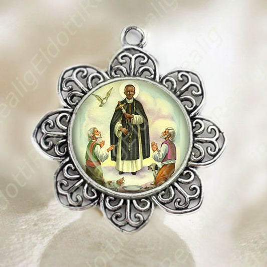 St Martin de Porres Catholic Medal Patron Saint Christian Religious Jewelry