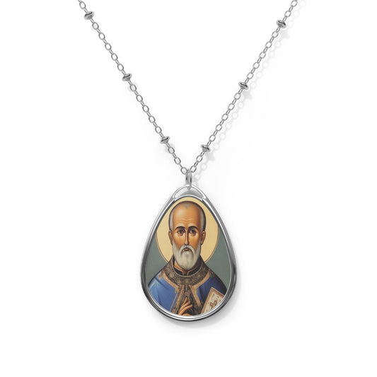 St. Alexis Necklace Drop Pendant