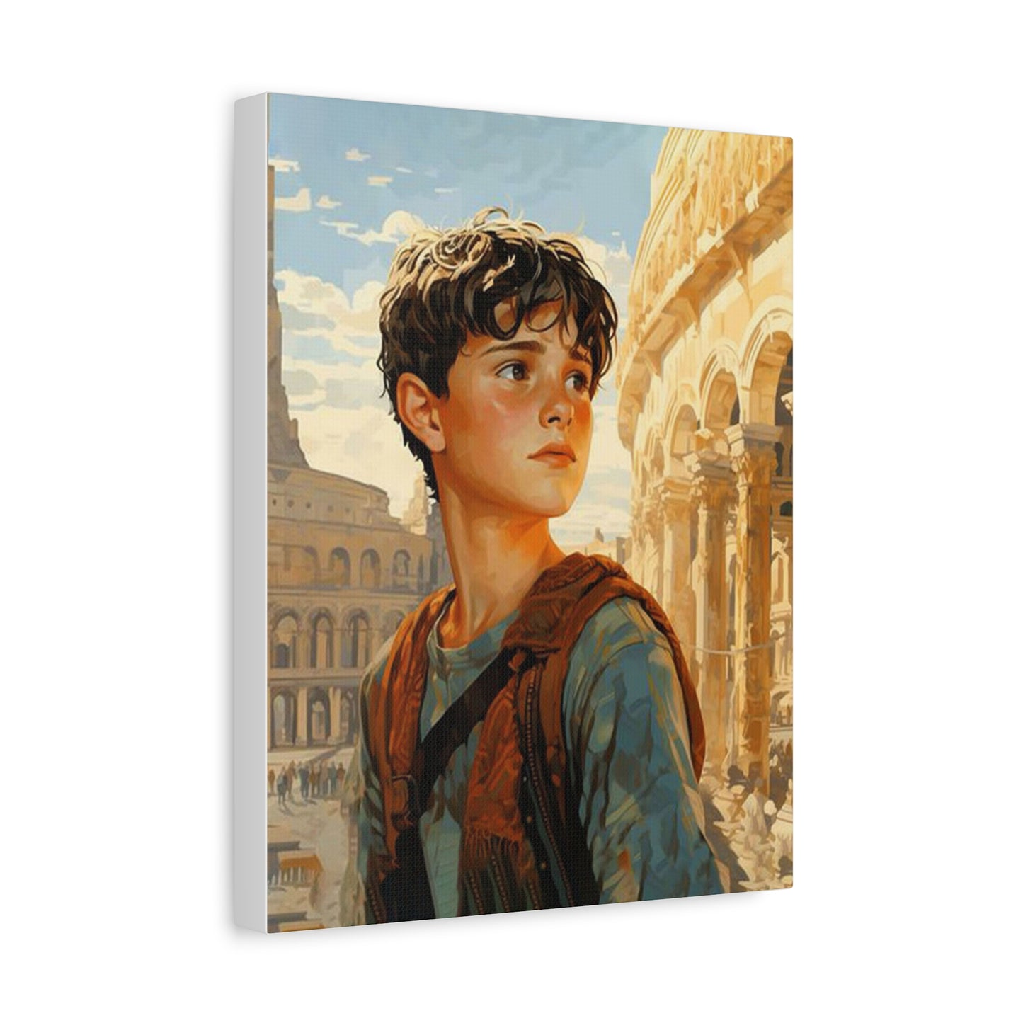 Ready to Hang - St. Pancras of Rome Catholic Canvas Wall Art, Christian Decor
