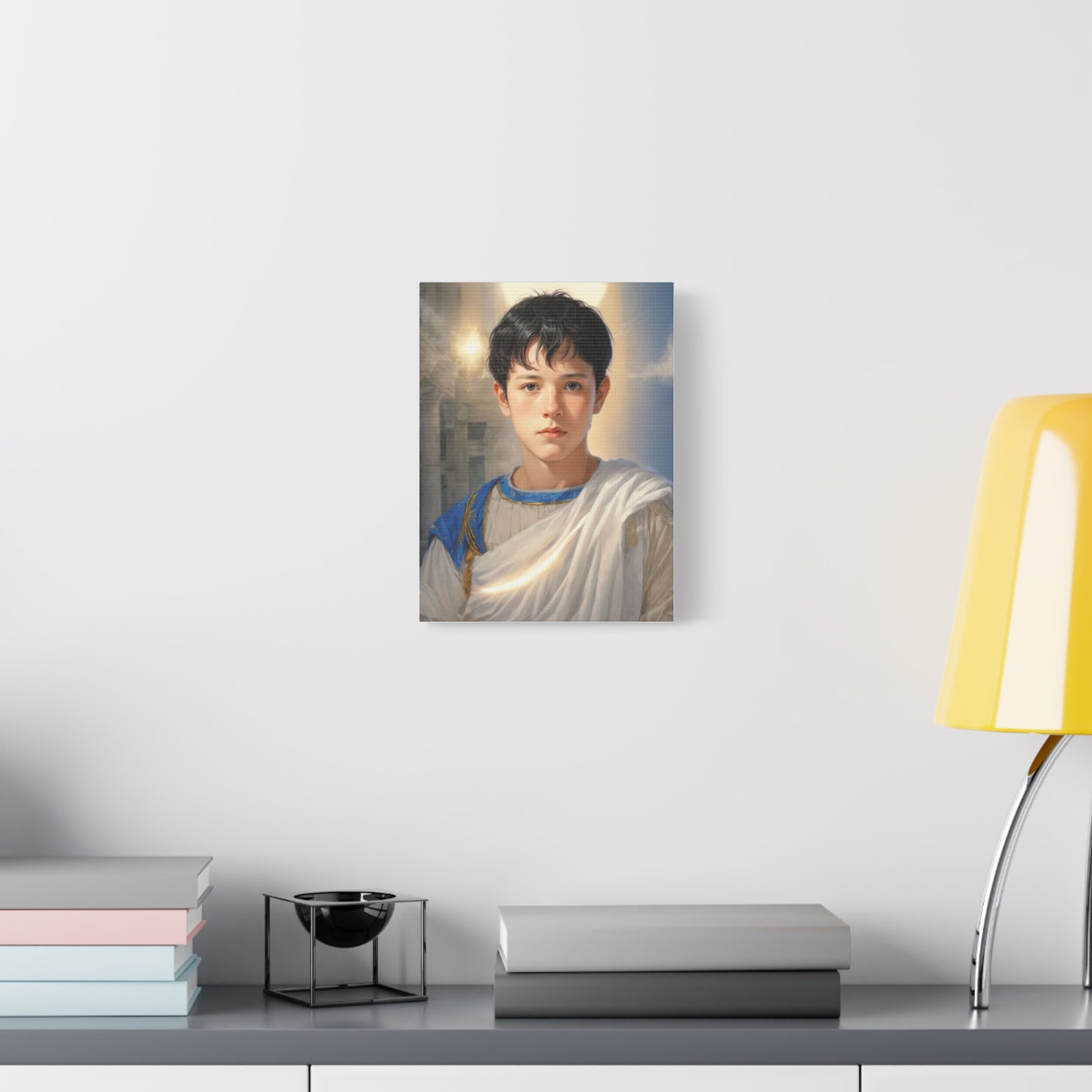 Ready to Hang - St. Pancras of Rome saint Catholic Canvas Wall Art, Christian Decor