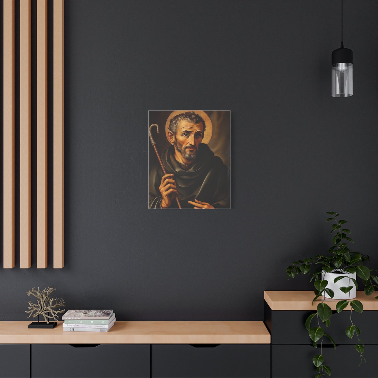 Ready to Hang - St. Peter Canisius Catholic Canvas Wall Art, Christian Decor