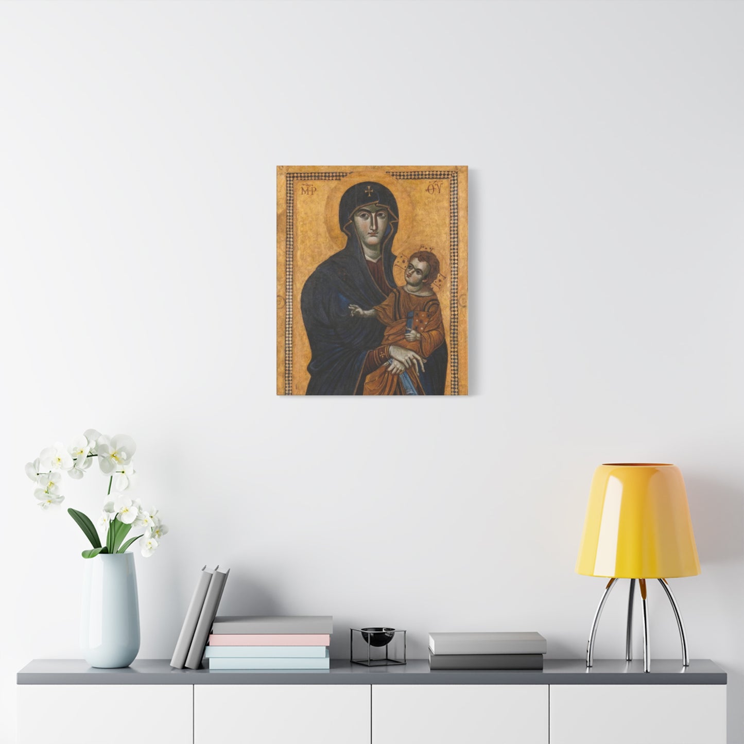 Salus Populi Romani Catholic HQ Print on Canvas Ready To Hang - Virgin Mary Canvas