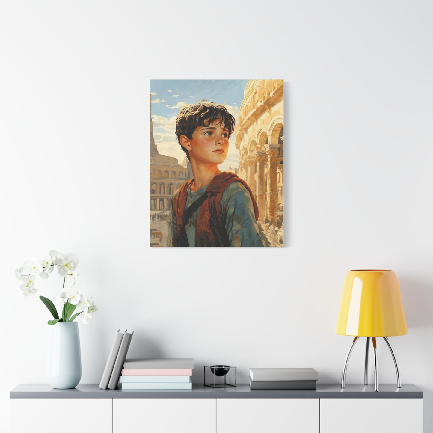 Ready to Hang - St. Pancras of Rome Catholic Canvas Wall Art, Christian Decor