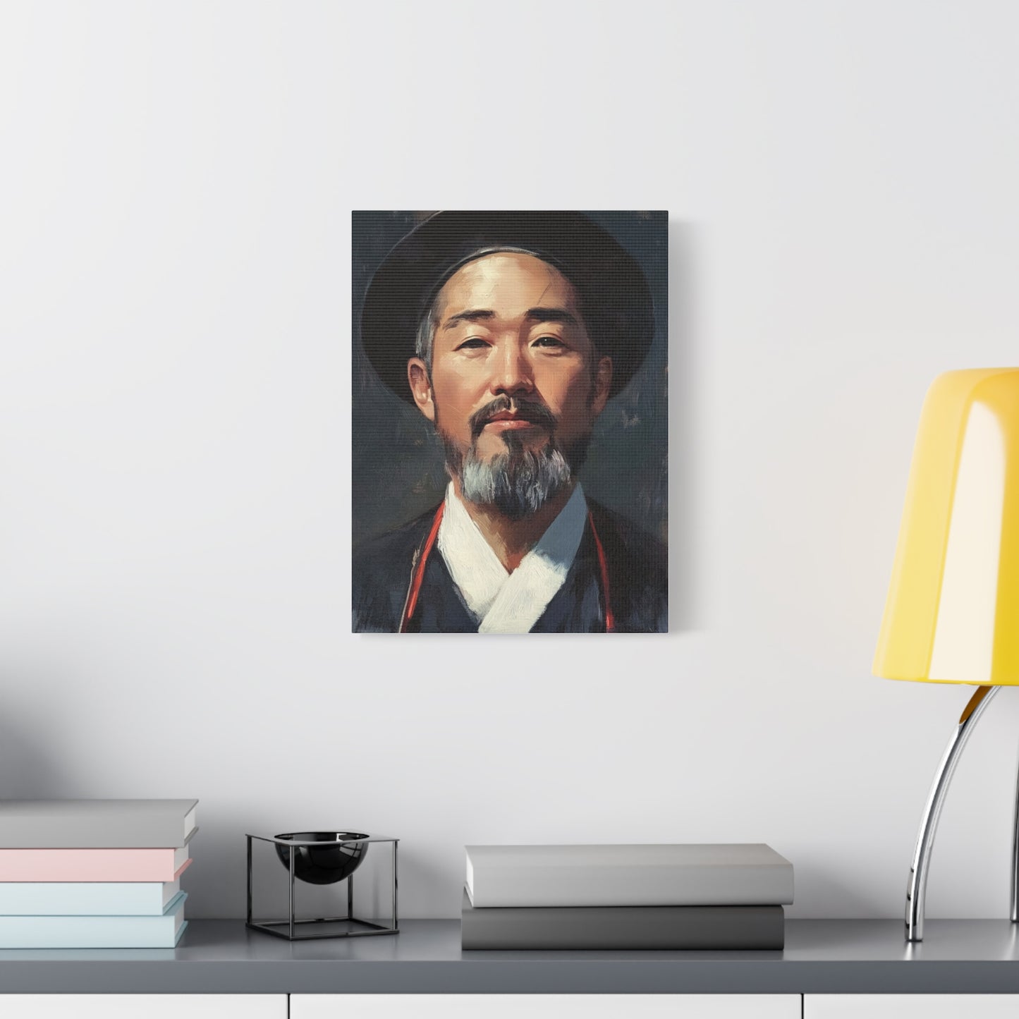 Ships from USA - St Andrew Kim Taegon of Korea Catholic Canvas Wall Art, Christian Decor