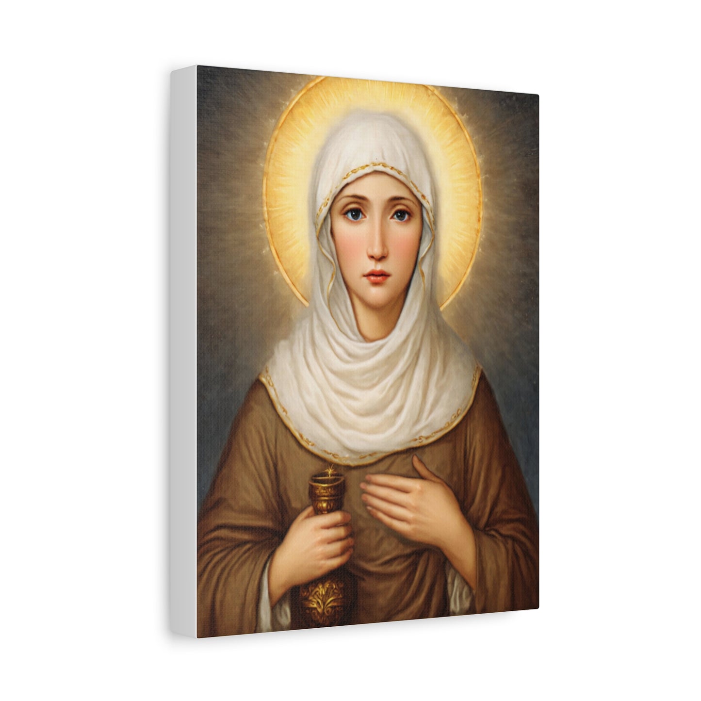 St. Joanna the Myrrhbearer Religious Canvas Wall Art, Christian Decor