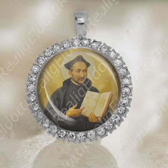 St Robert Southwell Medal Pendant Catholic Religious Jewelry