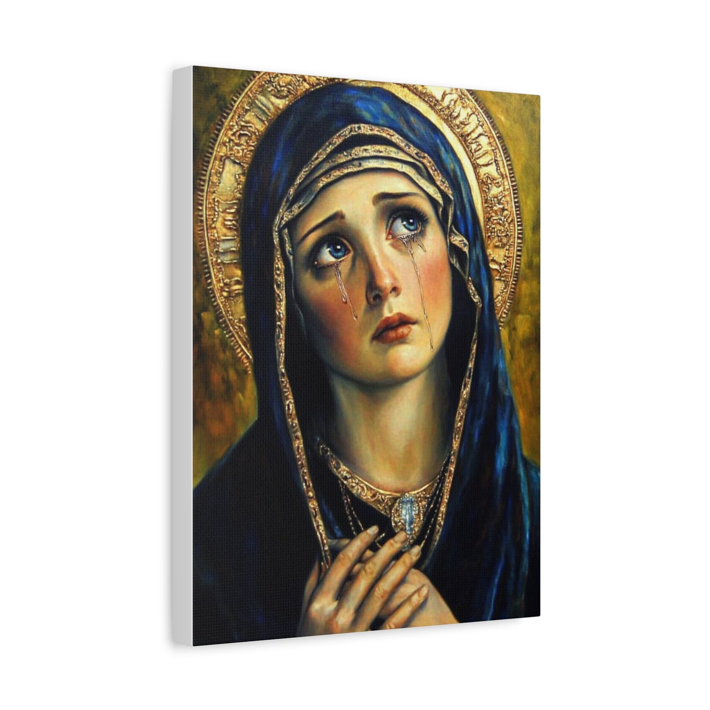 Ready to Hang - Our Lady of Sorrows Catholic Canvas Wall Art, Christian Decor