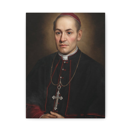 St. Anthony Mary Claret Canvas Print, Catholic Decor Wall, Gift Religious Christian