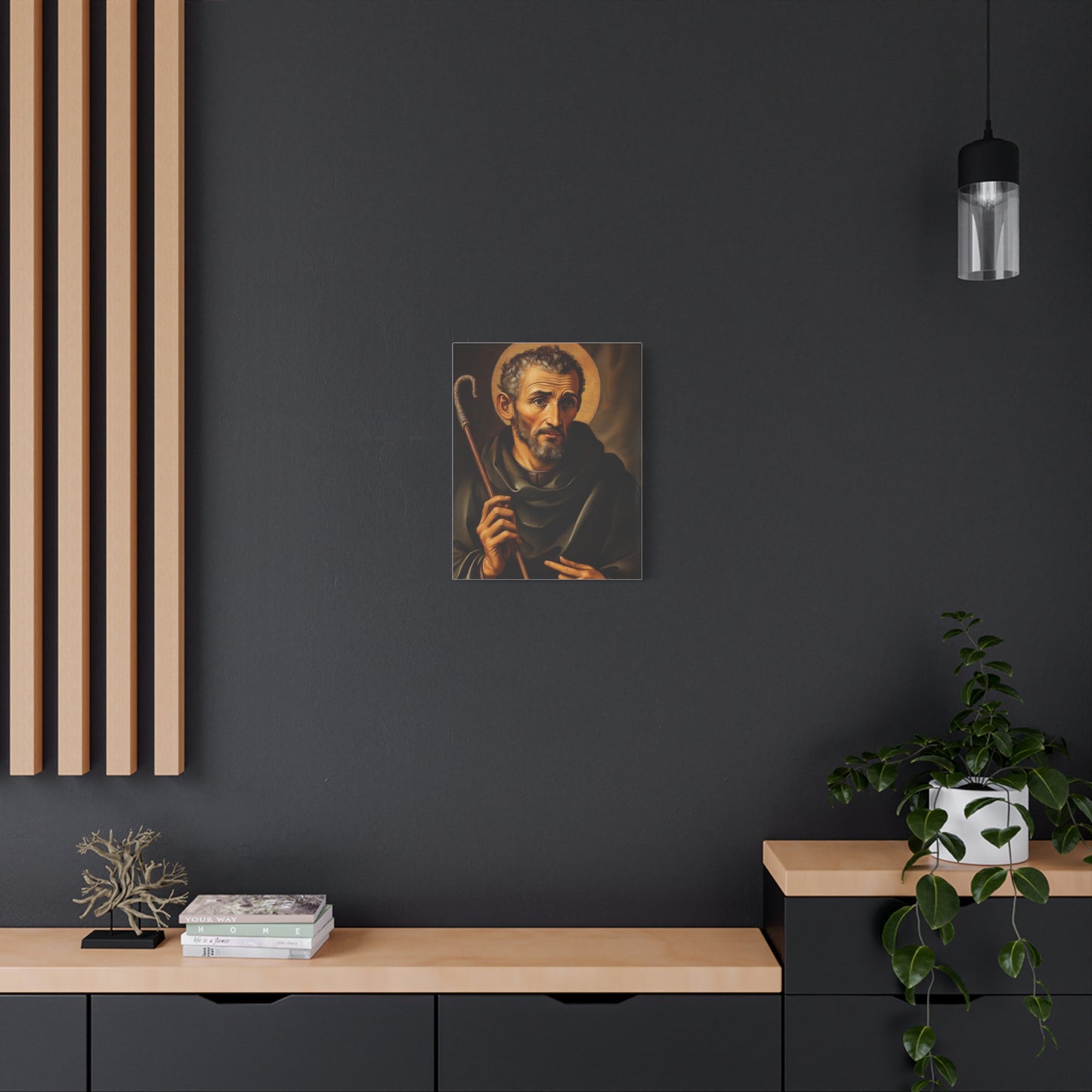 Ready to Hang - St. Peter Canisius Catholic Canvas Wall Art, Christian Decor