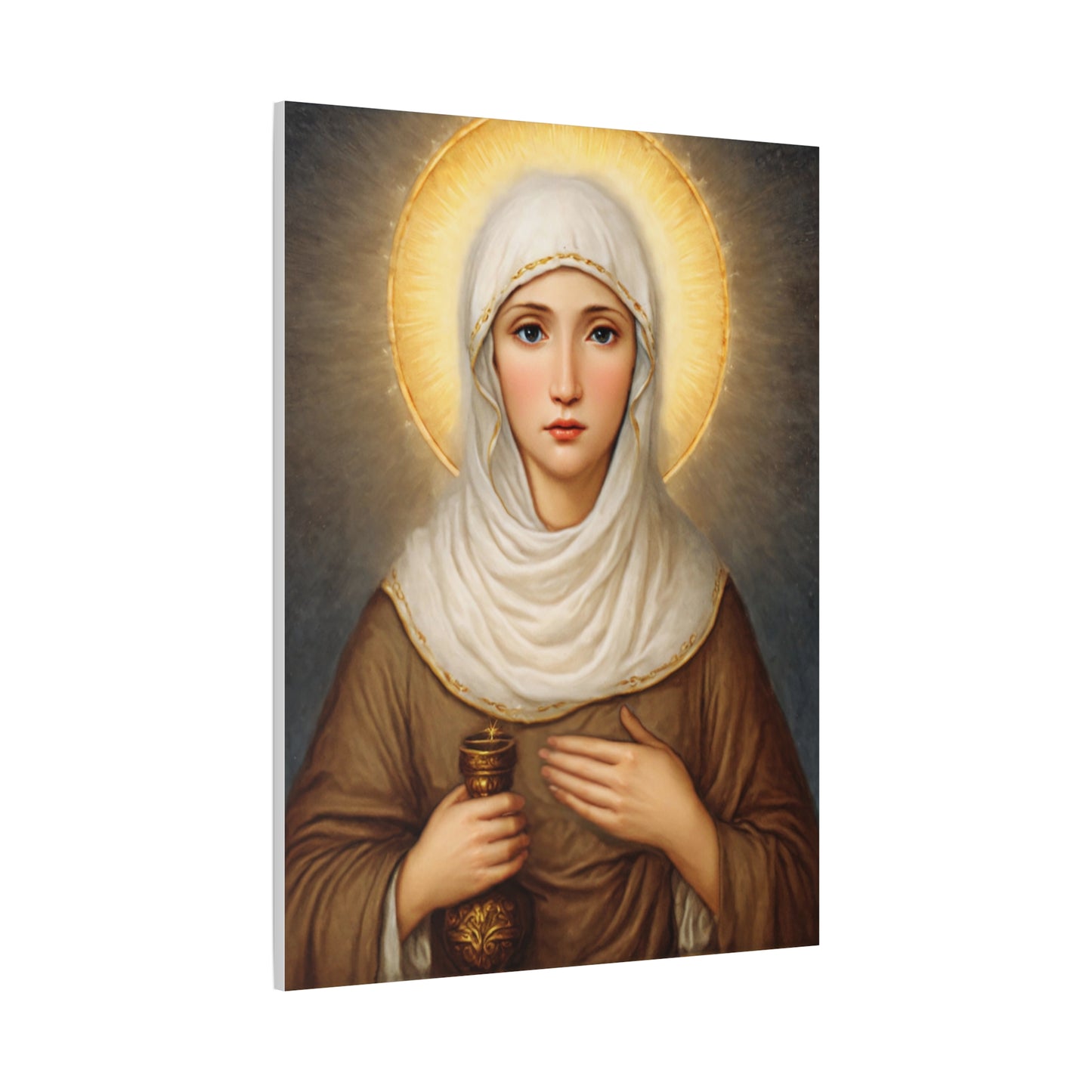 St. Joanna the Myrrhbearer Religious Canvas Wall Art, Christian Decor