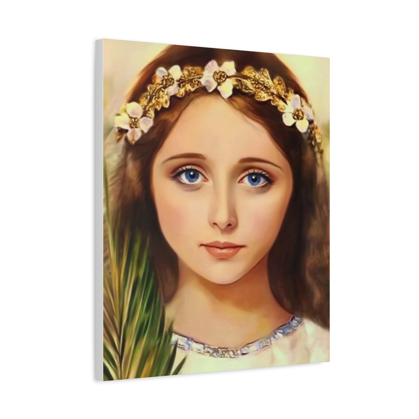Ready To Hang - St. Philomena Catholic Canvas Wall Art, Christian Decor