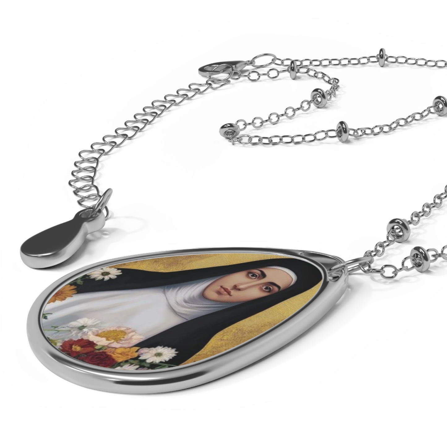 St. Alphonsa of the Immaculate Conception Catholic Necklace Drop Pendant