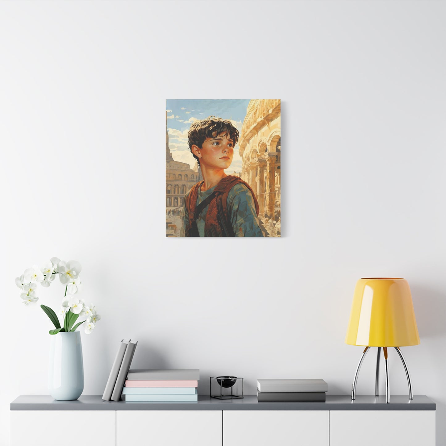 Ready to Hang - St. Pancras of Rome Catholic Canvas Wall Art, Christian Decor