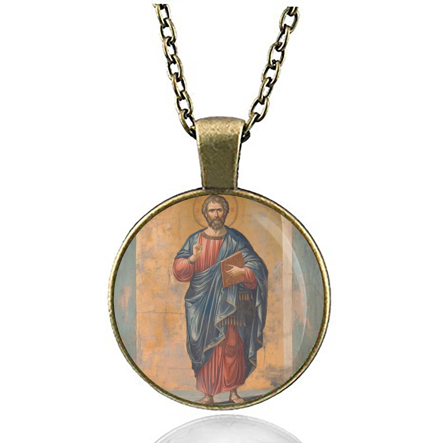 St. Philip the Apostle Necklace Medal Pendant Christian Religious Jewelry