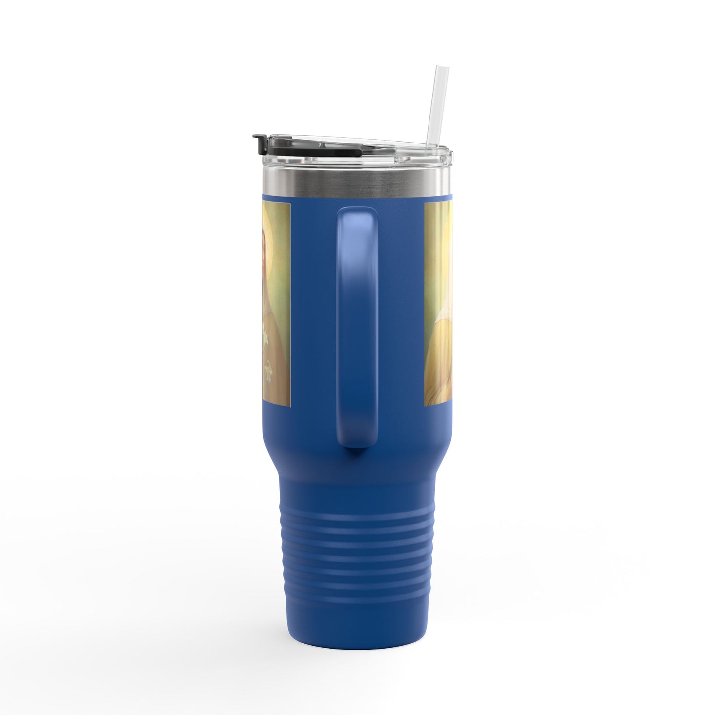 St.Ada Insulated Travel Mug - Perfect for Nature Lovers, Faith, Spiritual Gifts 40oz