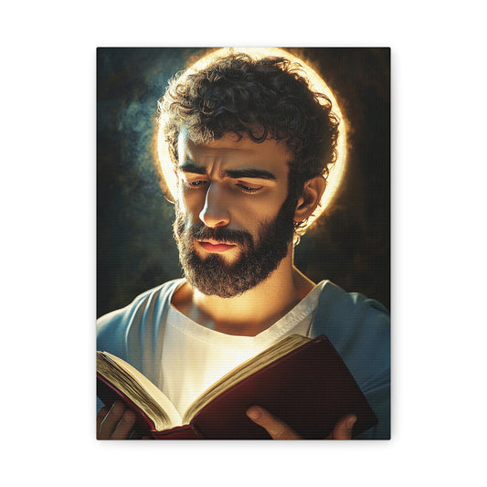 St. Barnabas Canvas Print, Catholic Decor Wall, Gift Religious Christian
