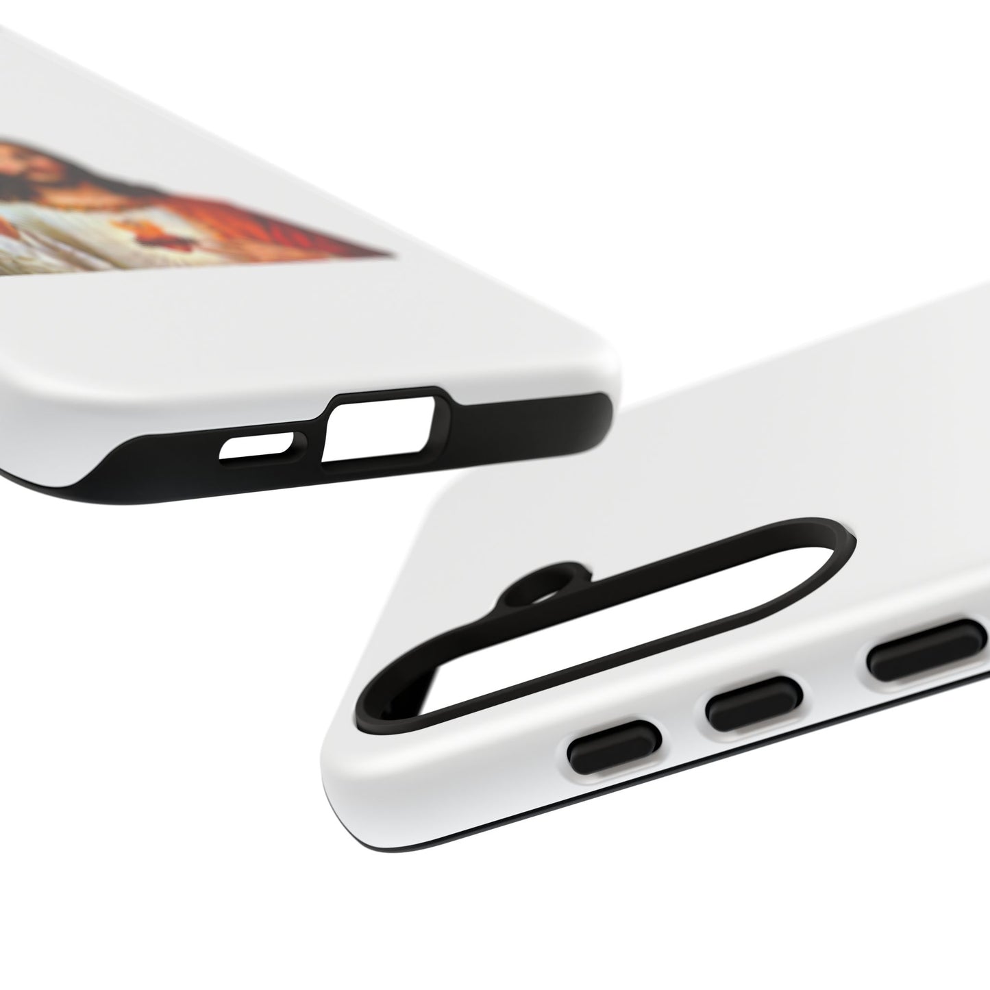 Artistic Phone Case Featuring Jesus, Tough Phone Case, Christian Gift, Religious Phone Cover, Inspirational Phone Accessory, Unique Jesus