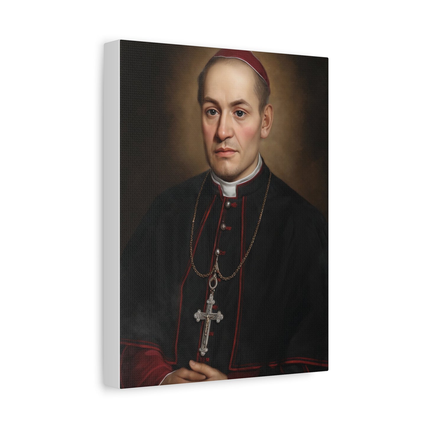 St. Anthony Mary Claret Canvas Print, Catholic Decor Wall, Gift Religious Christian