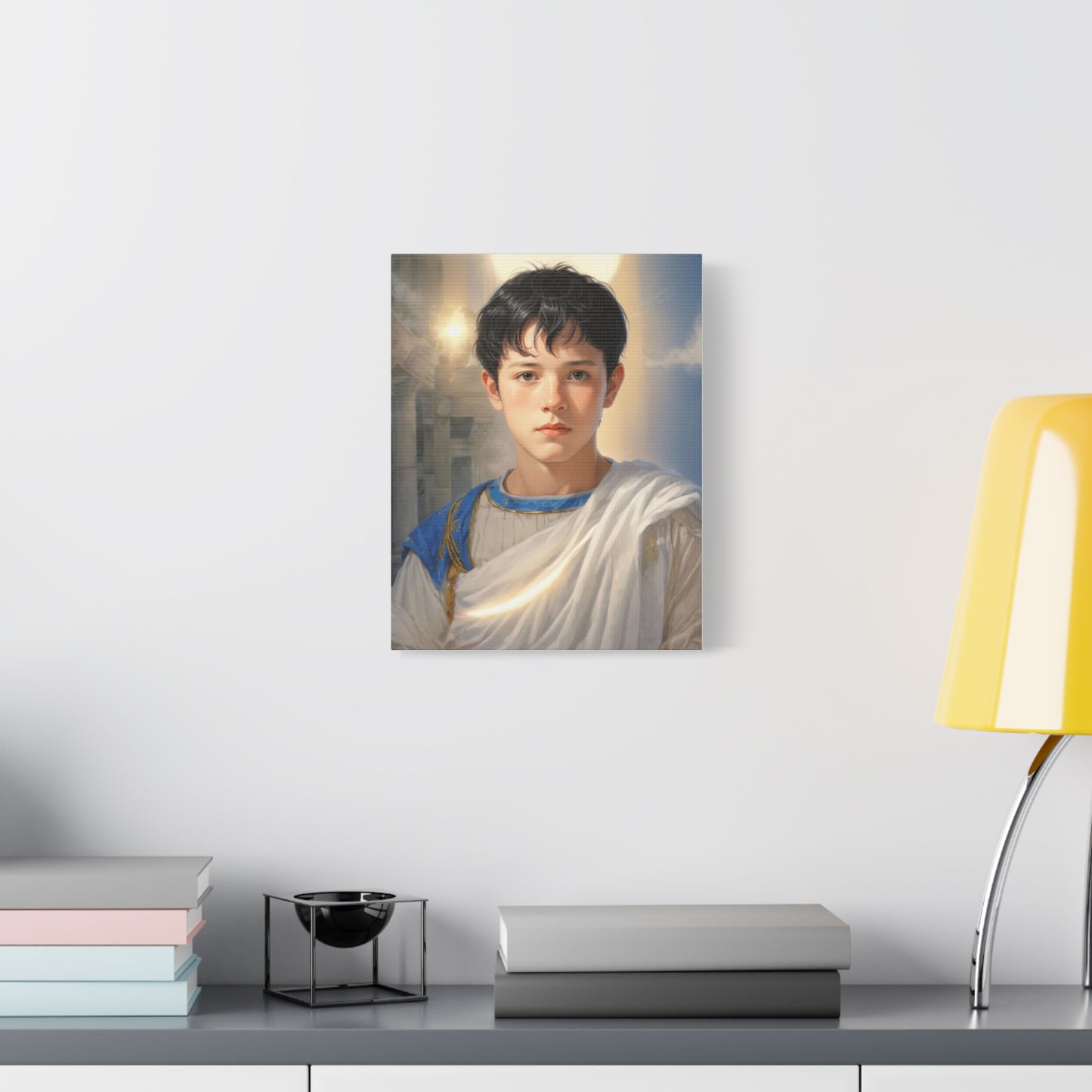 Ready to Hang - St. Pancras of Rome saint Catholic Canvas Wall Art, Christian Decor