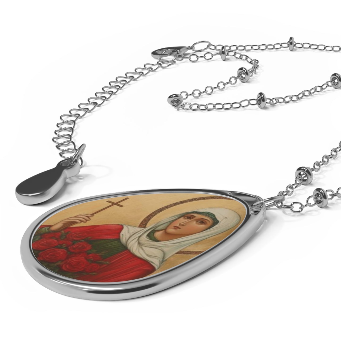 St. Amata Necklace Drop Pendant