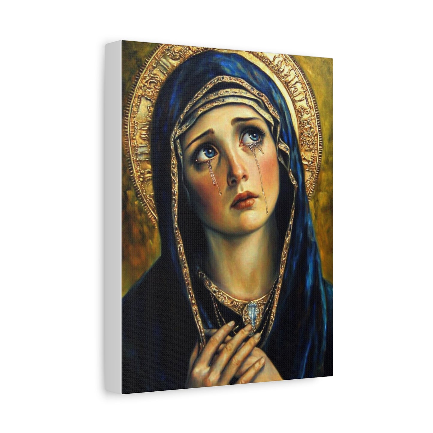 Ready to Hang - Our Lady of Sorrows Catholic Canvas Wall Art, Christian Decor
