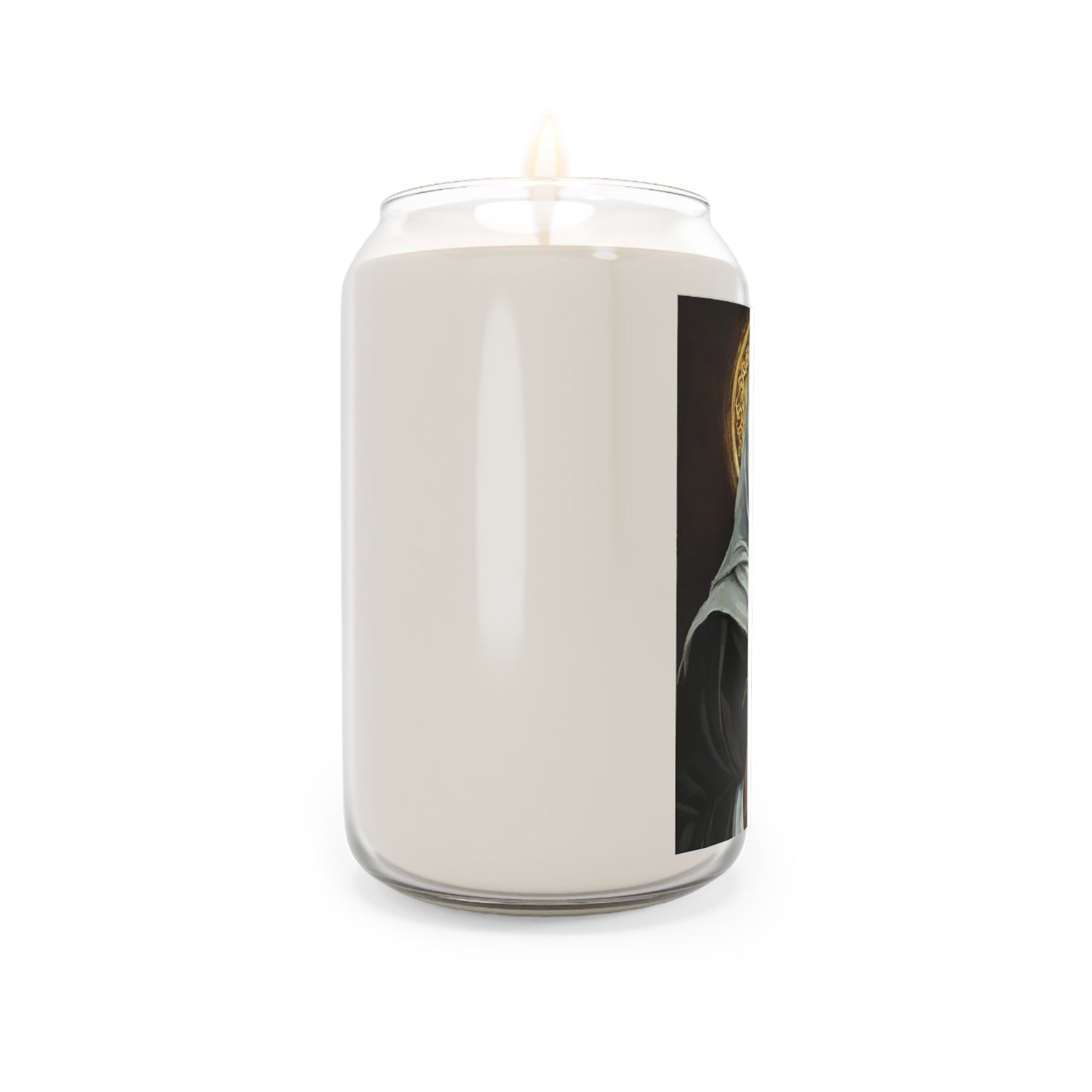 St. Catherine de Ricci Catholic Serenity Scented Candle, 13.75oz | Relaxation Gift, Home Decor, Calm Atmosphere, Religious Decor