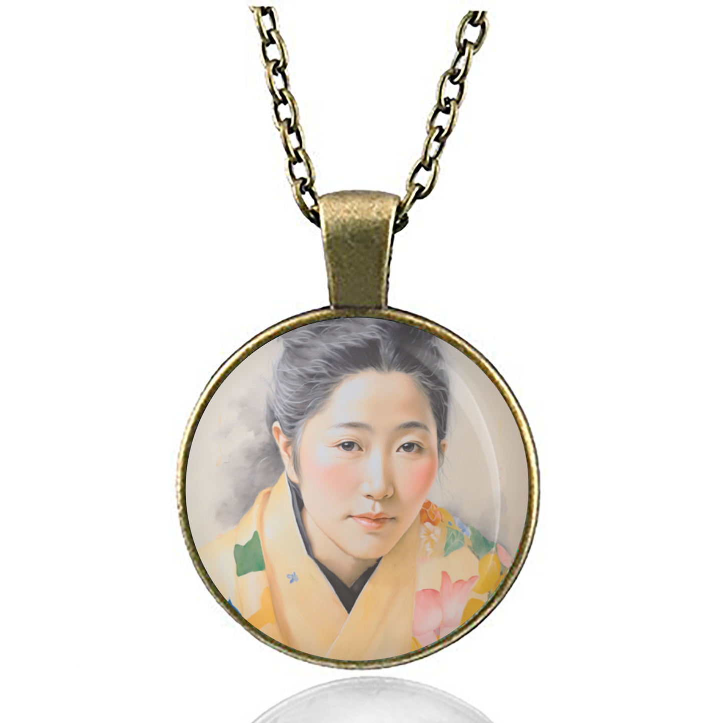 St. Venerable Satoko Kitahara Necklace Catholic Saint Pendant Medal image 4