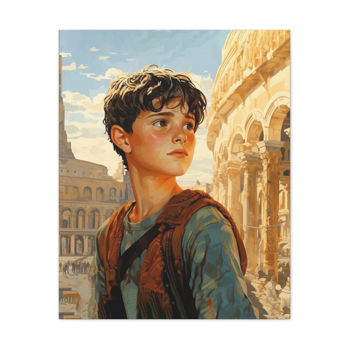 Ready to Hang - St. Pancras of Rome Catholic Canvas Wall Art, Christian Decor