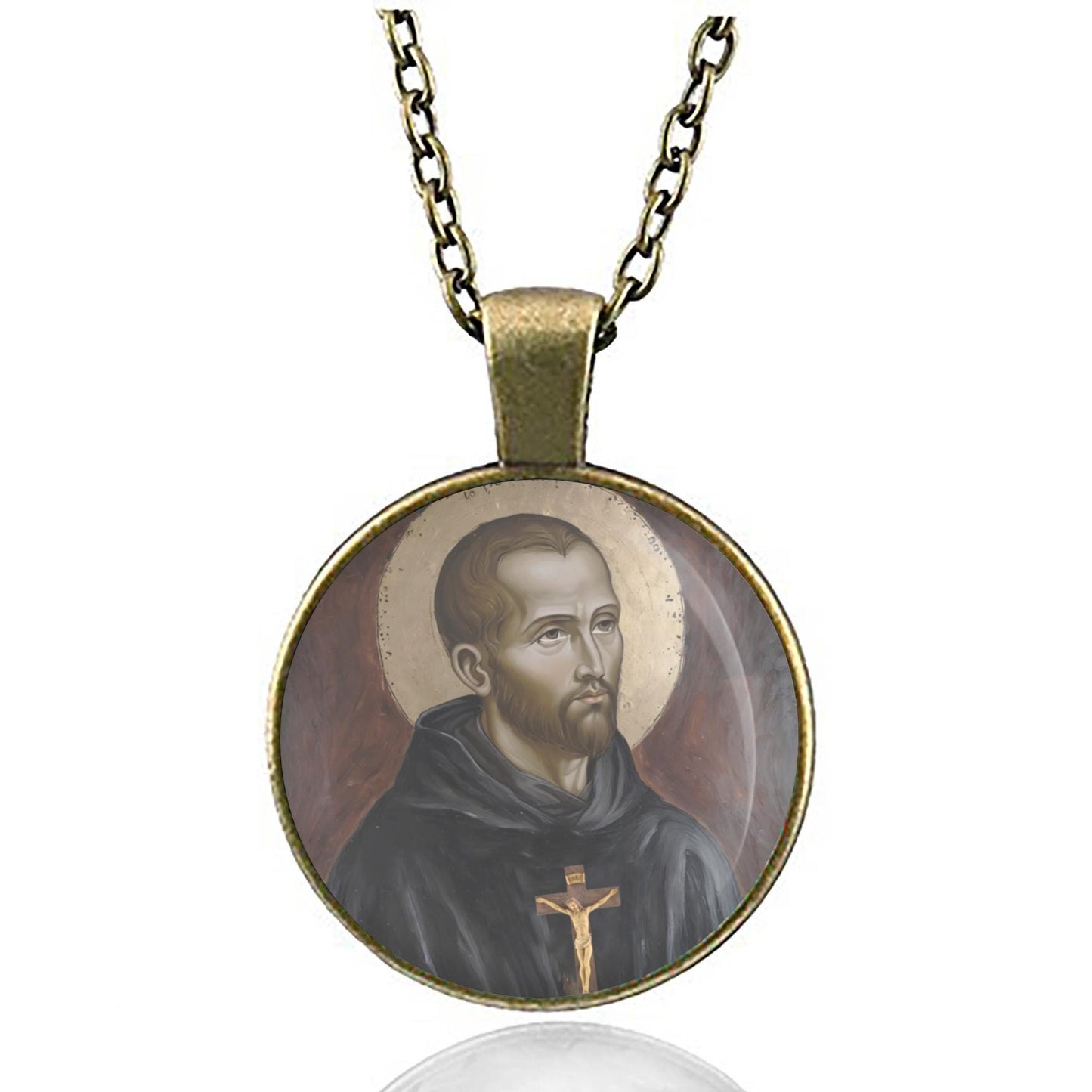 St John of God Necklace Pendant patron saint of love, loyalty, friendships, and authors