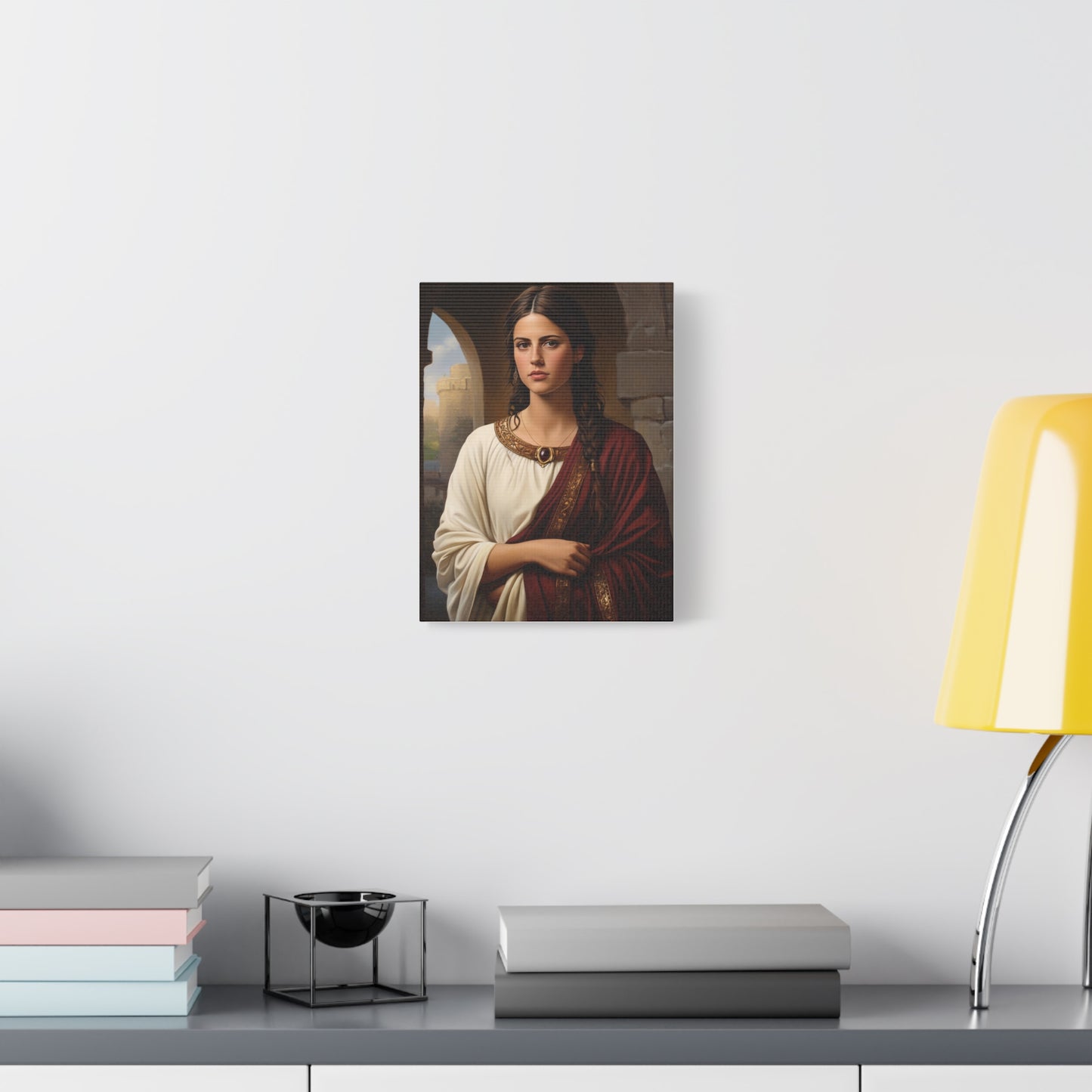 Ready To Hang - St. Quiteria Catholic Canvas Wall Art, Christian Decor