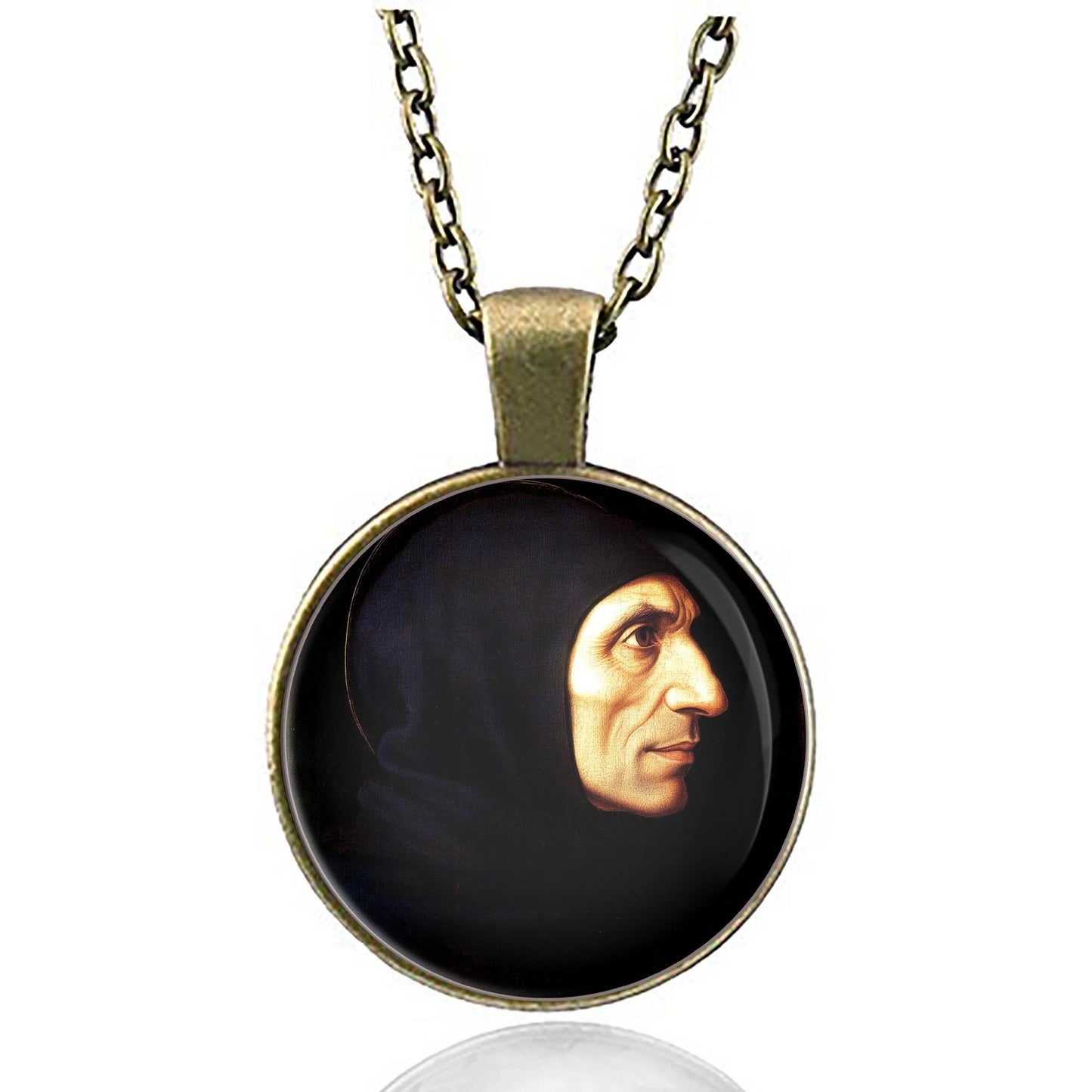 Saint Girolamo Savonarola Italian Friar and Preacher Necklace Pendant