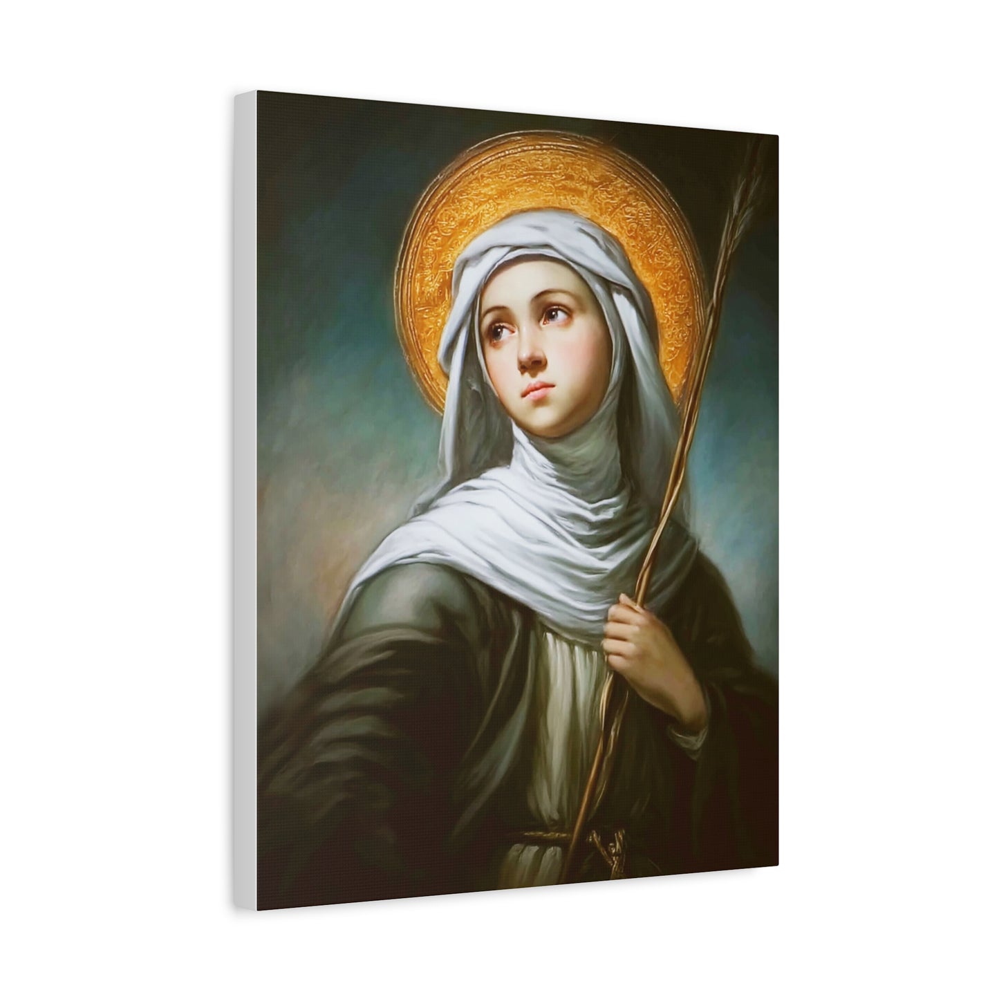 Angela Merici1 - Canvas Christian Art Wall Decor, Religious Gift