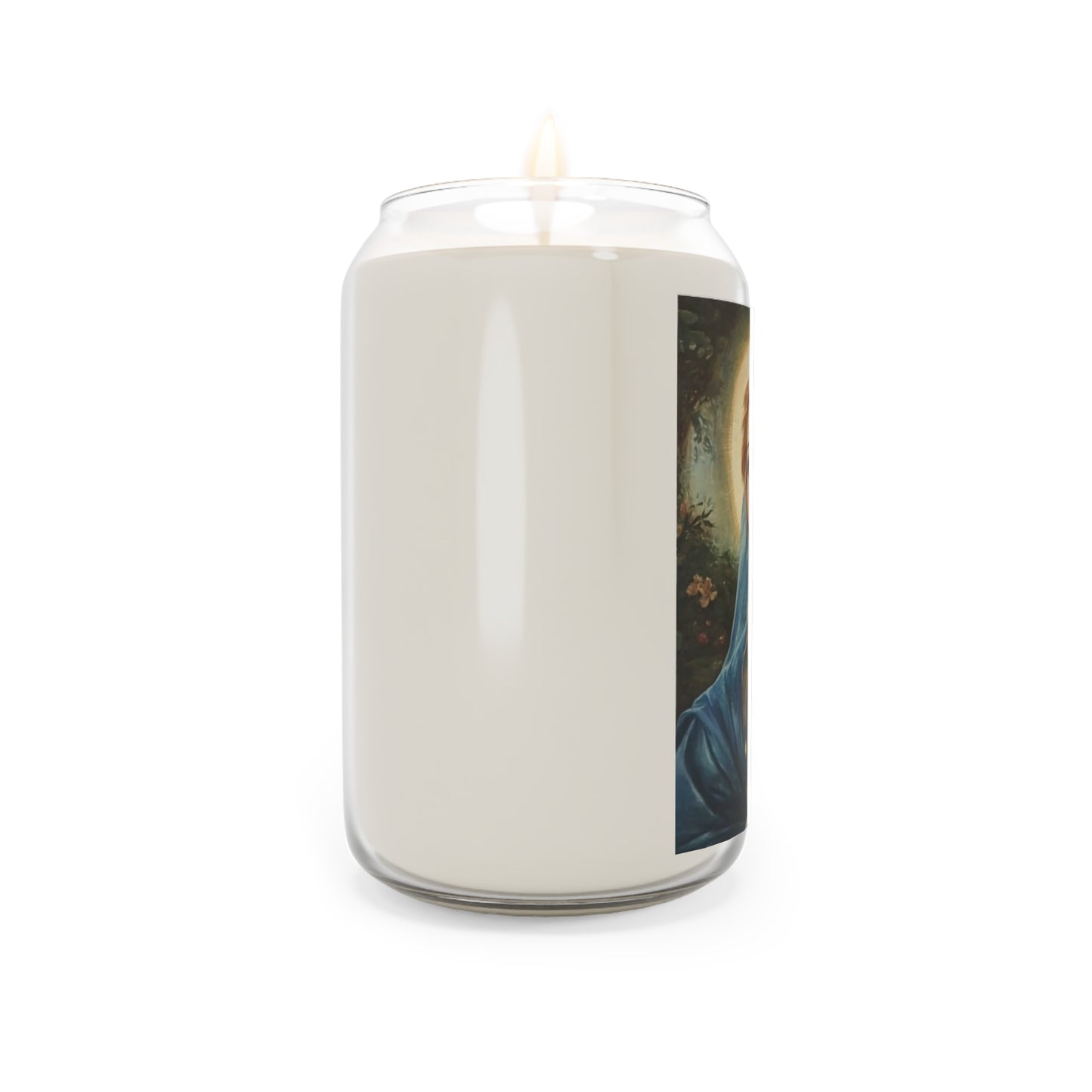 St. Angela Merici Catholic Serenity Scented Candle, 13.75oz | Relaxation Gift, Home Decor, Calm Atmosphere, Religious Decor