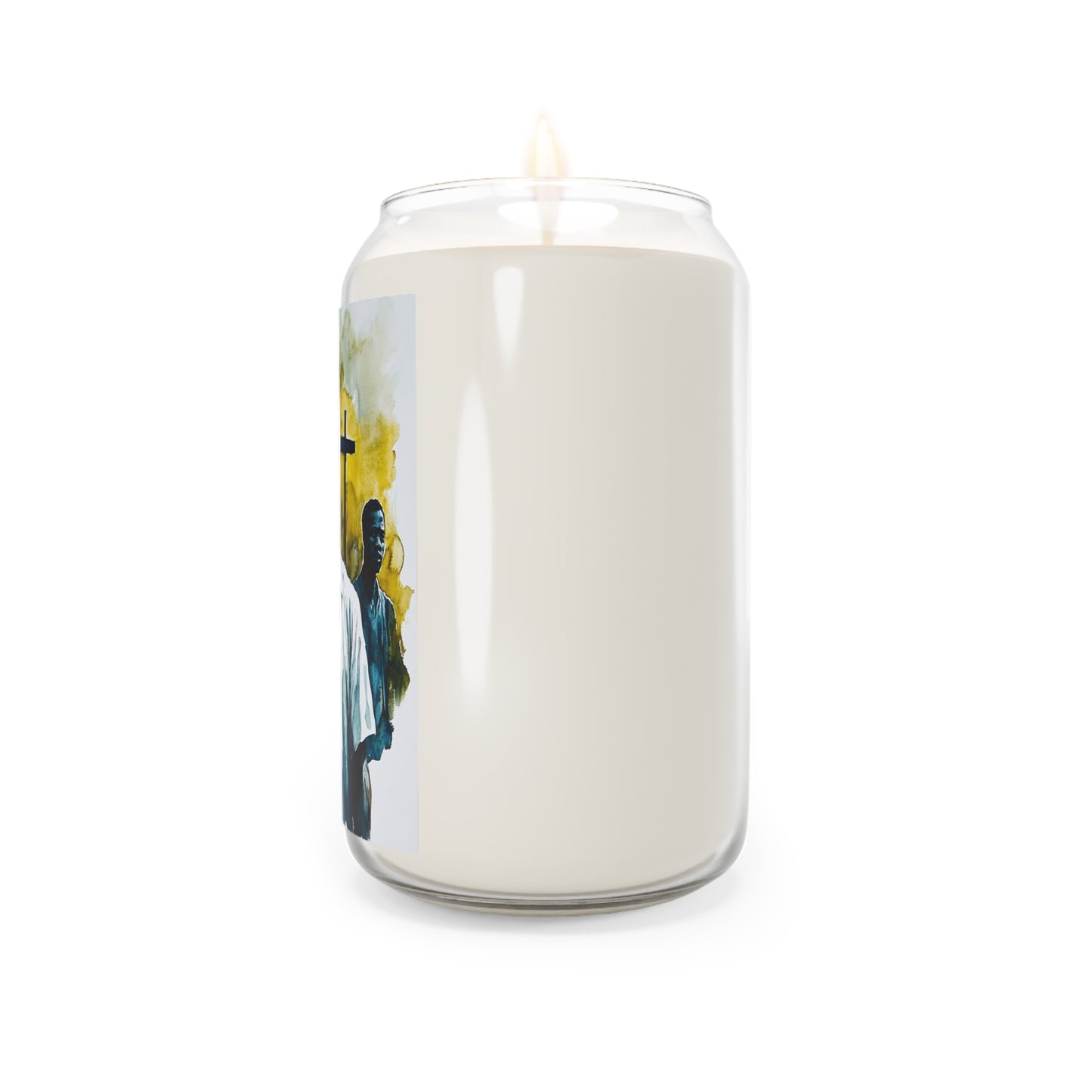 St. Charles Lwanga and Companions Catholic Serenity Scented Candle, 13.75oz | Relaxation Gift, Home Decor, Calm Atmosphere, Religious Decor