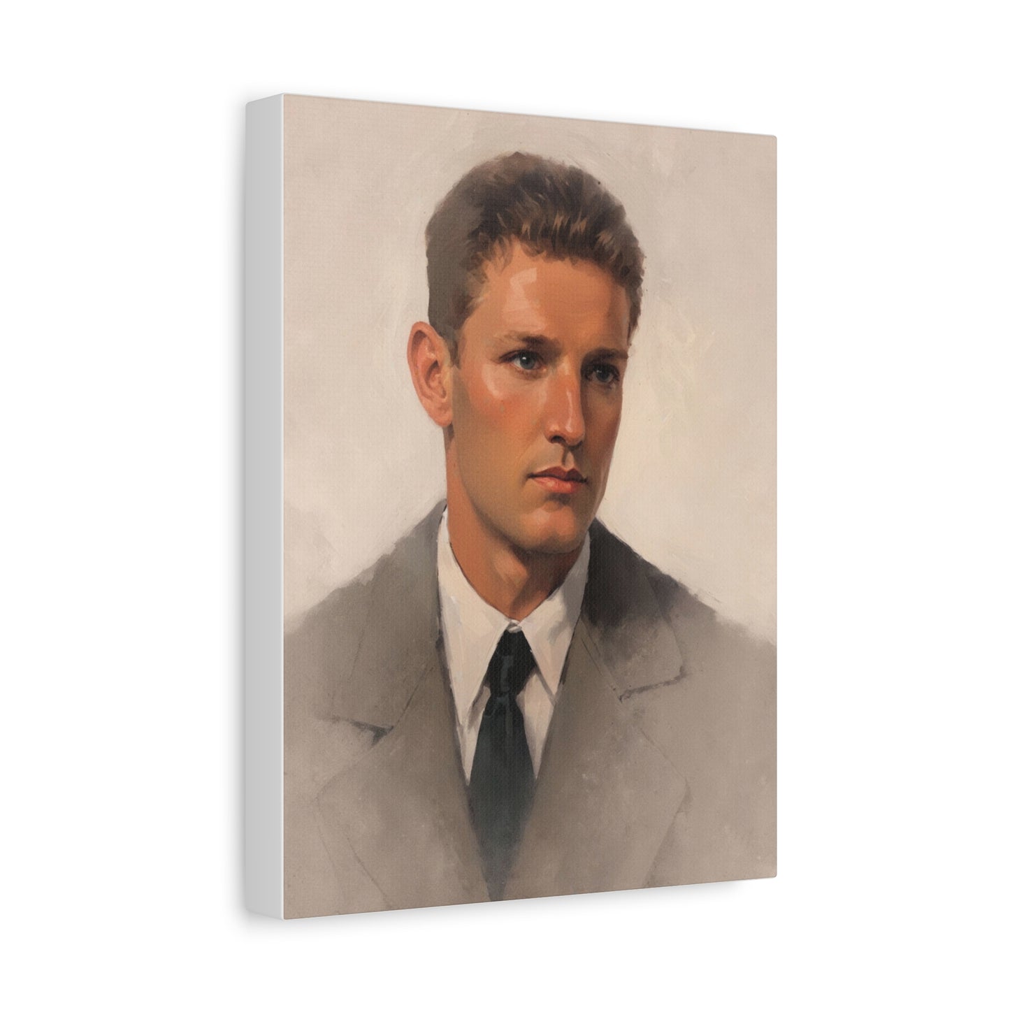 Ships from USA - St Alberto Marvelli Catholic Canvas Wall Art, Christian Decor