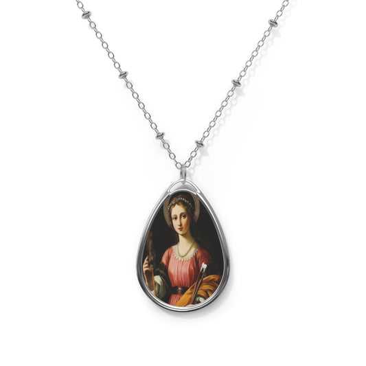 Apollonia2 Catholic Necklace Drop Pendant