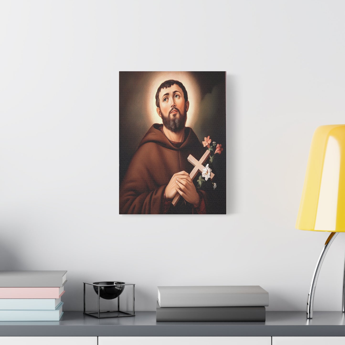 St. Fidelis of Sigmaringen Catholic Canvas Wall Art, Christian Decor