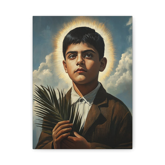 St. Jose Sanchez del Rio Catholic Canvas Wall Art, Christian Decor