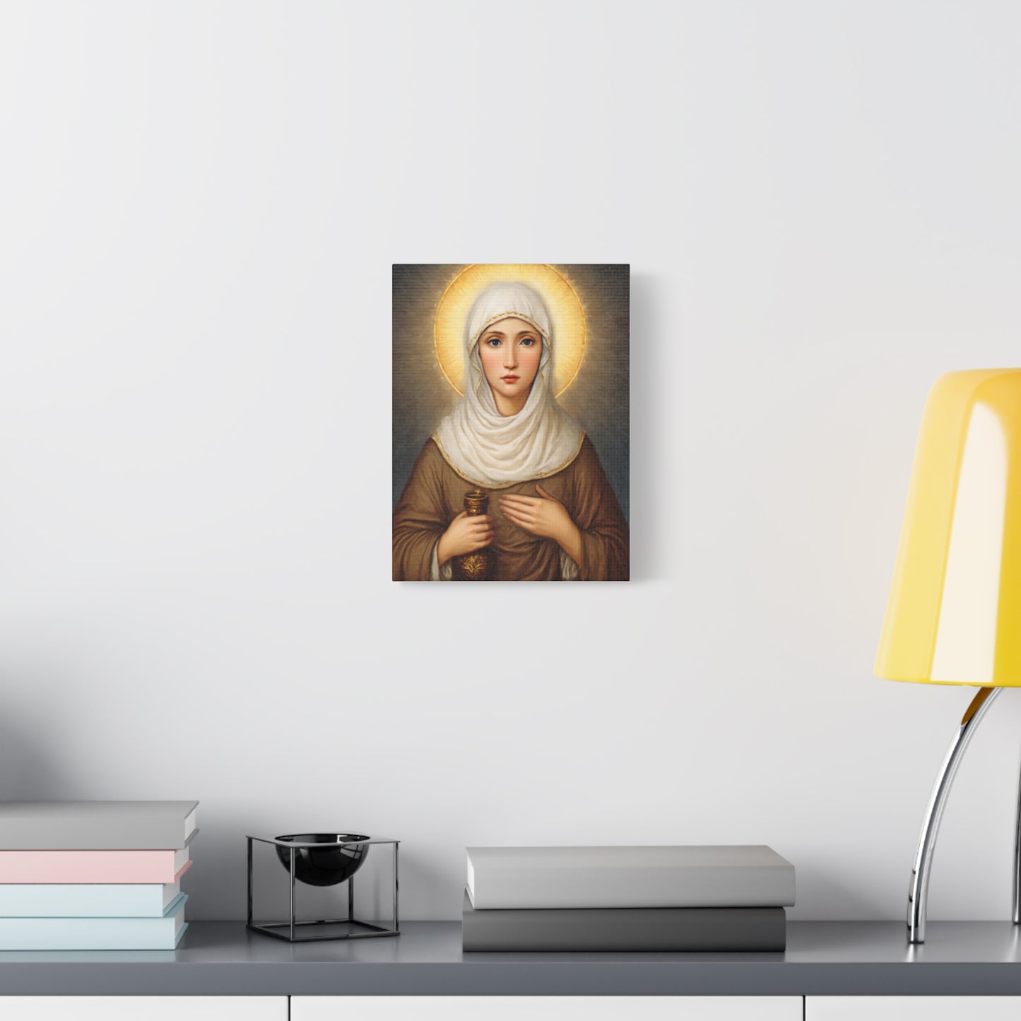 St. Joanna the Myrrhbearer Religious Canvas Wall Art, Christian Decor