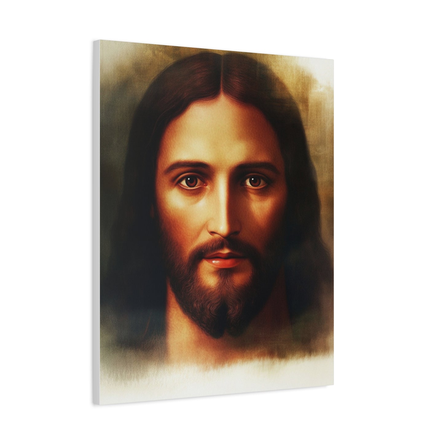 Jesus Holy Face Catholic Canvas Wall Art, Christian Decor