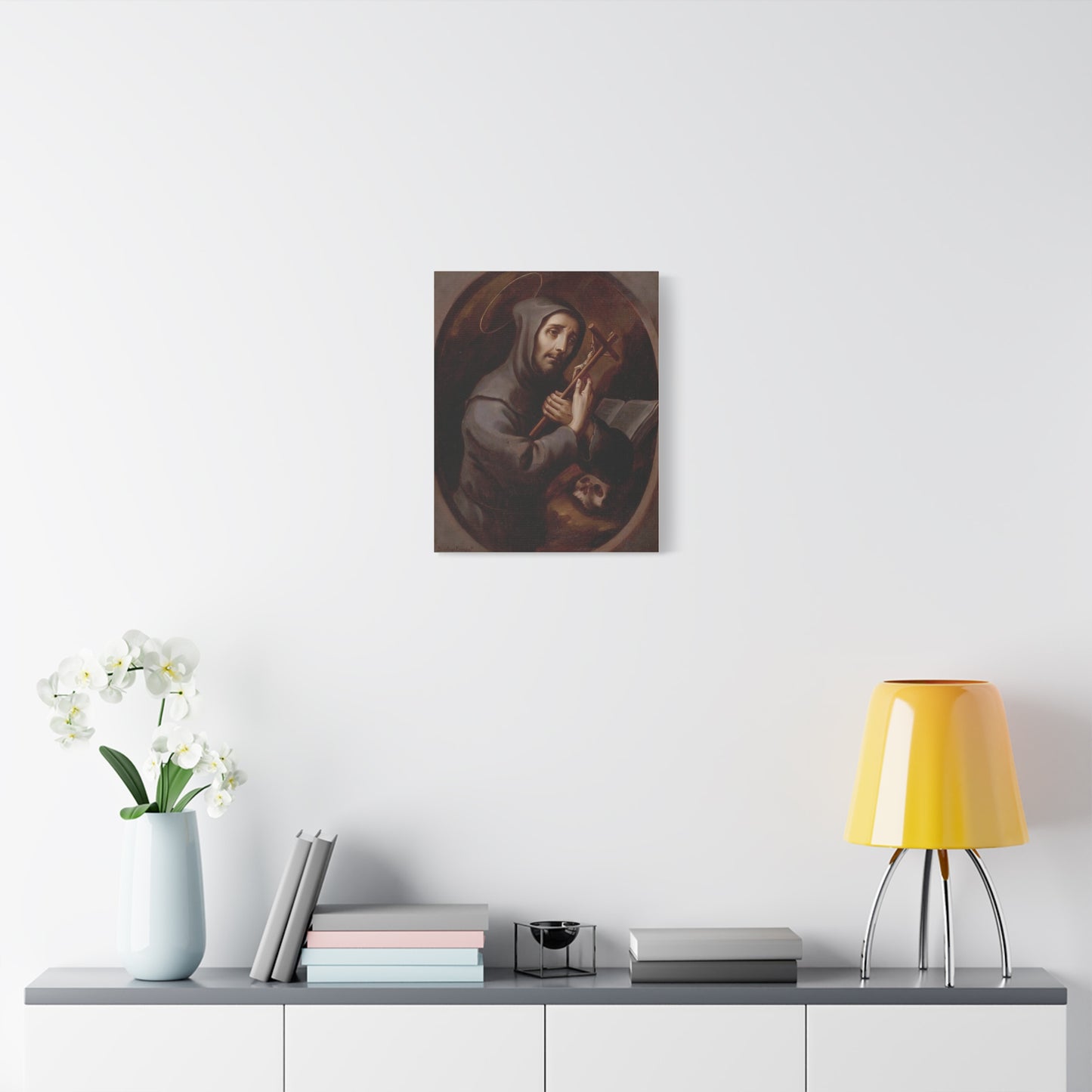 St Francis Catholic HQ Print on Canvas Ready To Hang - Virgin Mary Canvas