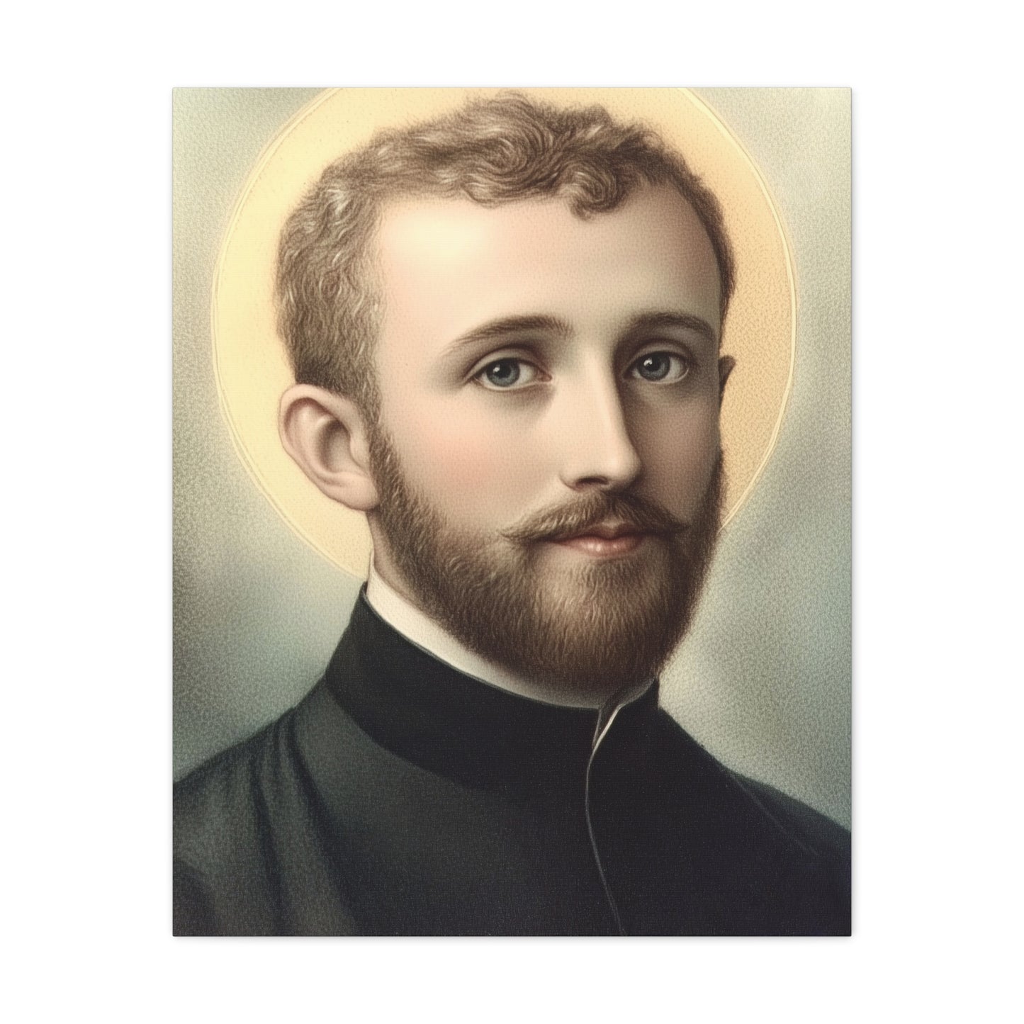 Ready To Hang - St. Rene Goupil Catholic Canvas Wall Art, Christian Decor