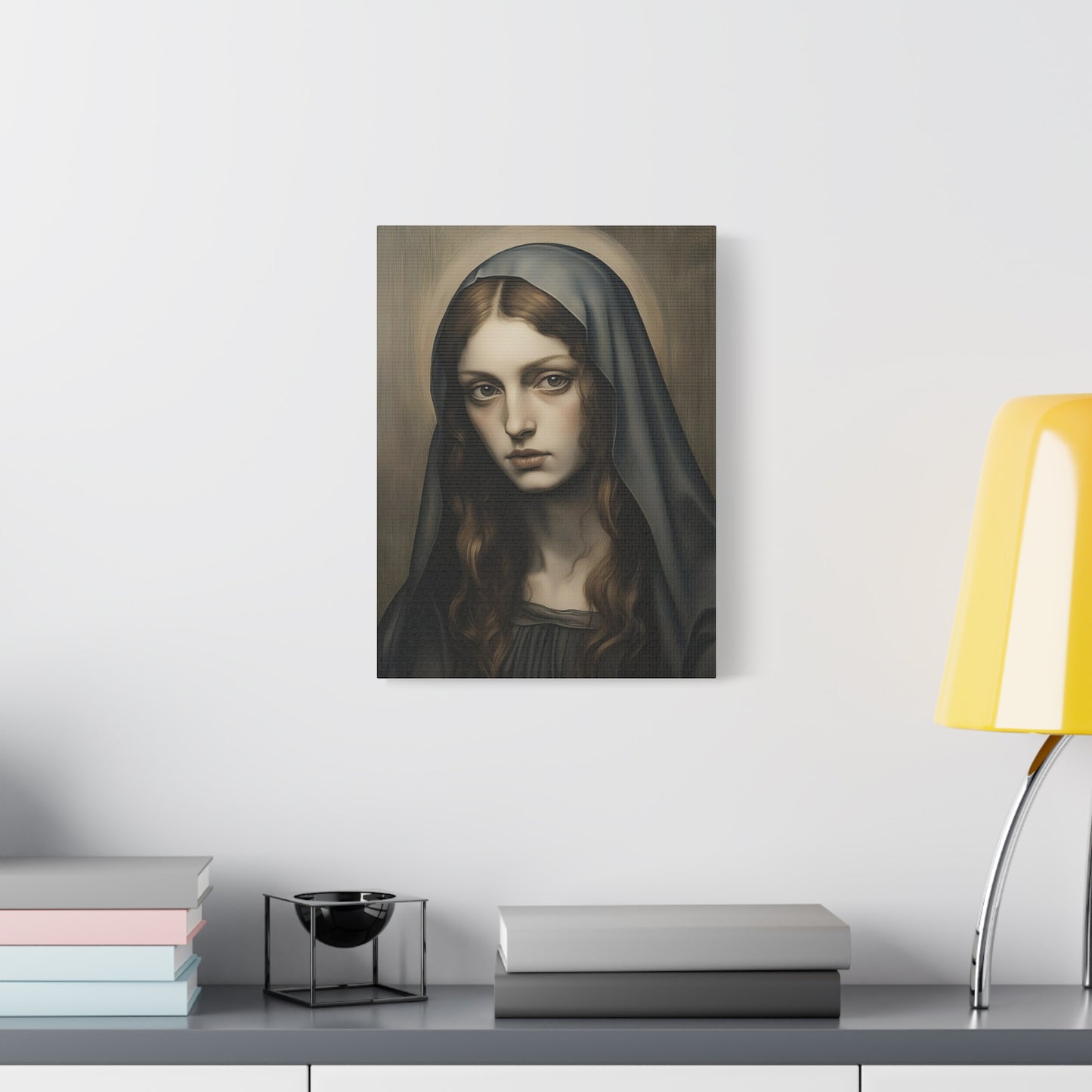 St. Apollonia Canvas Print, Catholic Decor Wall, Gift Religious Christian