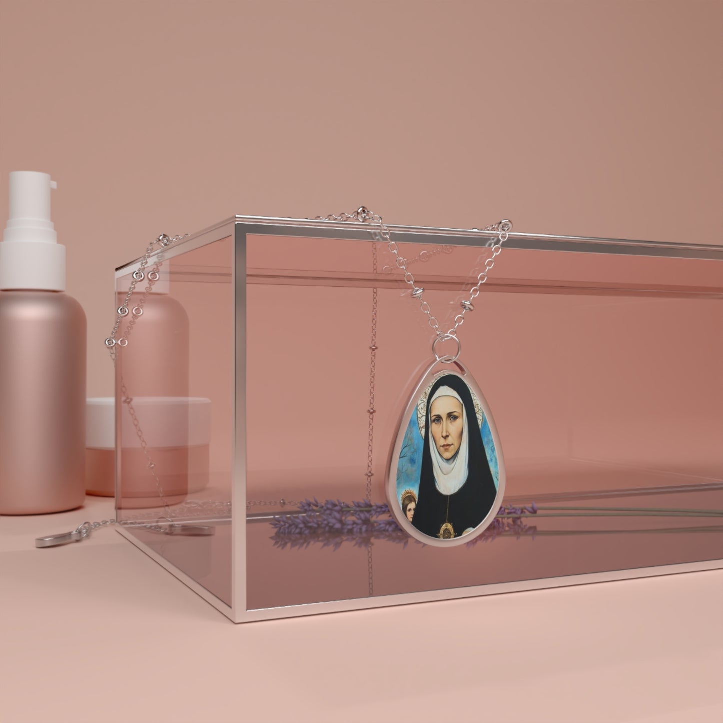 St. Alice Alicja Kotowska Catholic Necklace Drop Pendant