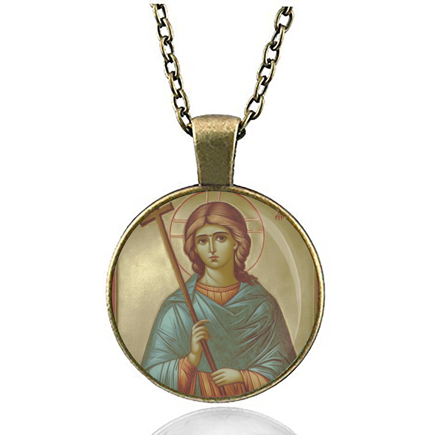 St Victoria Saint Christian Necklace