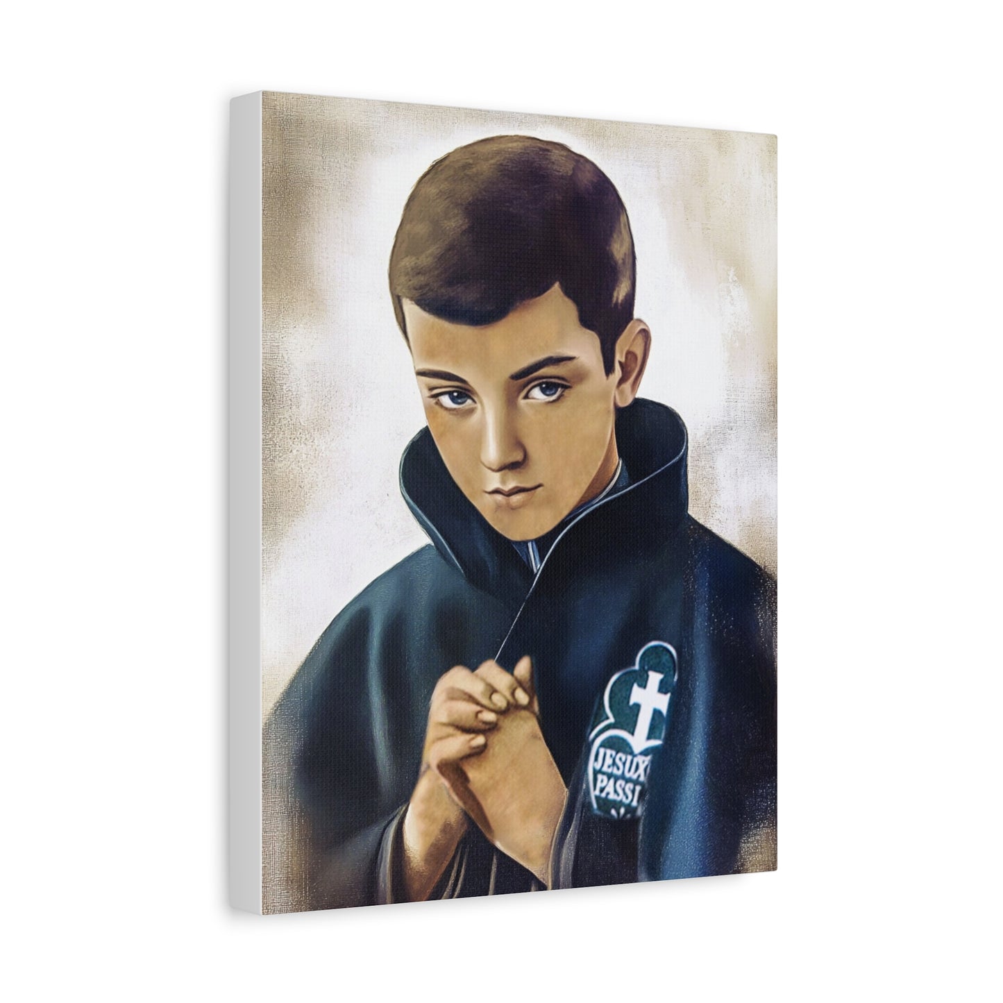 St. Gabriel Our Lady of Sorrows Catholic Canvas Wall Art, Christian Decor