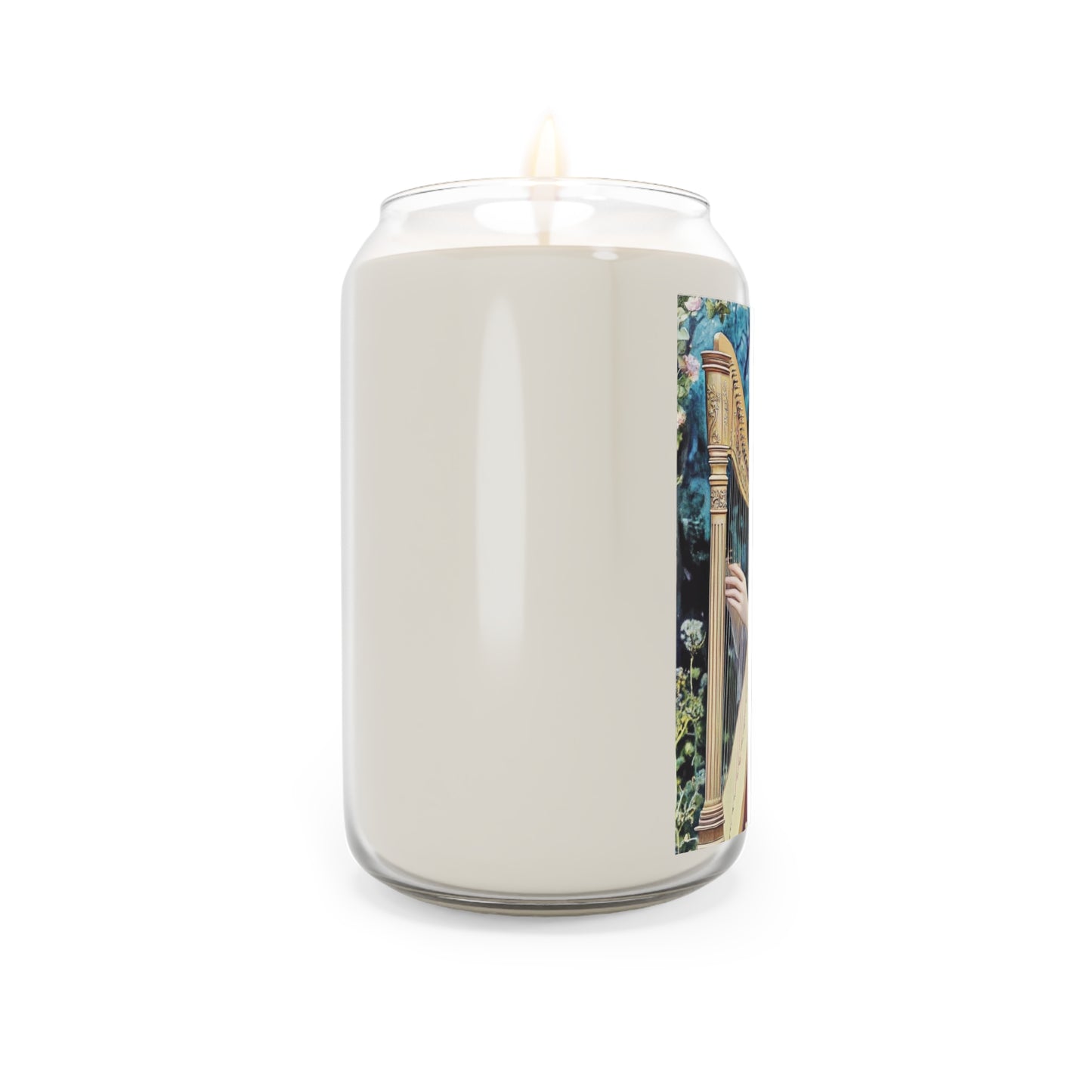St. Cecilia Catholic Serenity Scented Candle, 13.75oz | Relaxation Gift, Home Decor, Calm Atmosphere, Religious Decor